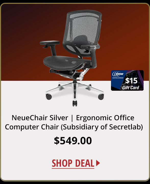 NeueChair Silver | Ergonomic Office Computer Chair (Subsidiary of Secretlab)