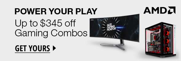 The Power of Gaming, Up to $345 Off Ryzen GDT & Samsung GMNTR Combo