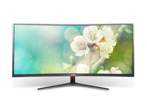 MSI Optix MAG341CQ 34" 2K 100Hz DisplayPort HDMI FreeSync UltraWide Backlit LED Curved Gaming Monitor