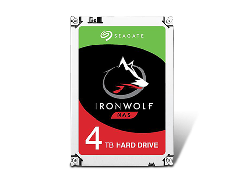 Seagate IronWolf 4TB NAS Hard Drive 5900 RPM 64MB Cache SATA 6.0Gb/s CMR 3.5", RAID Network Attached Storage