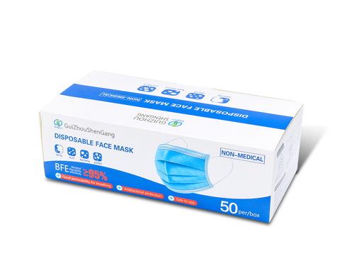GS Disposable Face Mask, 50pcs per Box