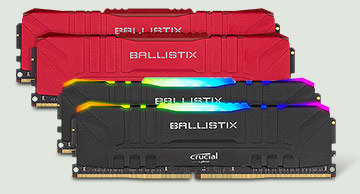 15% OFF SELECT CRUCIAL BALLISTIX MEMORY*