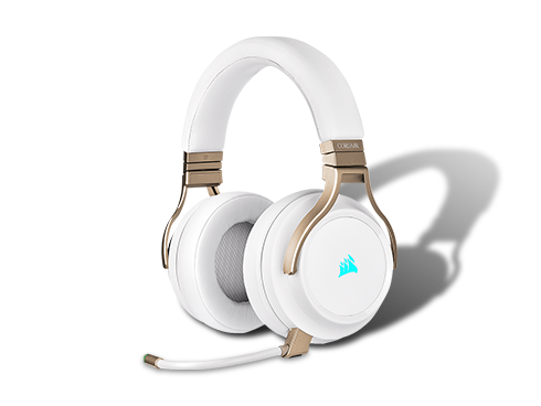 Corsair VIRTUOSO RGB WIRELESS USB Connector Circumaural High-Fidelity Gaming Headset