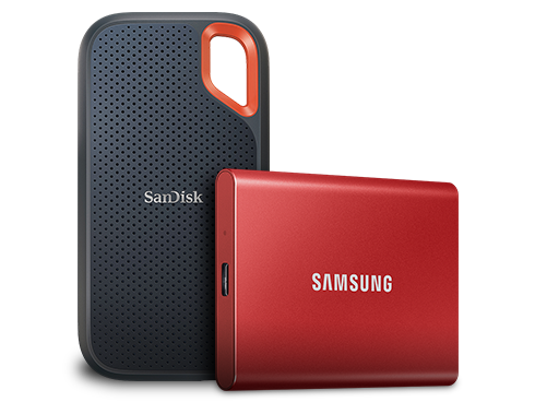 15% OFF SELECT EXTERNAL SSDs*