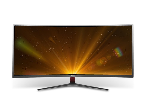 MSI Optix MAG341CQ 34" 2K 100Hz DisplayPort HDMI DVI FreeSync Backlit LED Curved Gaming Monitor