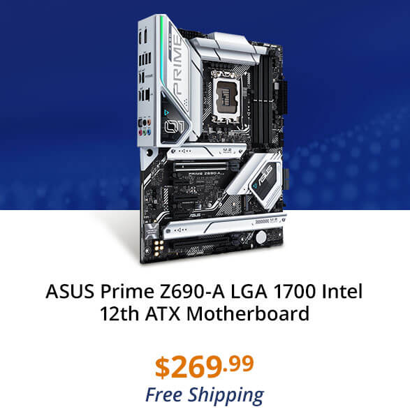 ASUS Prime Z690-A LGA 1700 Intel 12th ATX Motherboard