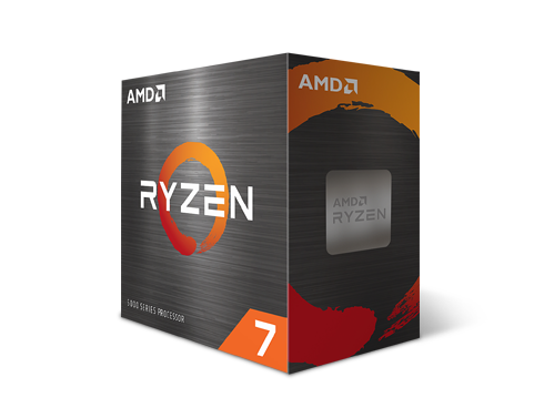AMD Ryzen 7 5800X - Ryzen 7 5000 Series Vermeer (Zen 3) 8-Core 3.8 GHz Socket AM4 105W Desktop Processor - 100-100000063WOF