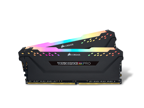 CORSAIR Vengeance RGB Pro 16GB (2 x 8GB) 288-Pin DDR4 DRAM DDR4 3200 (PC4 25600) Desktop Memory Model CMW16GX4M2C3200C16