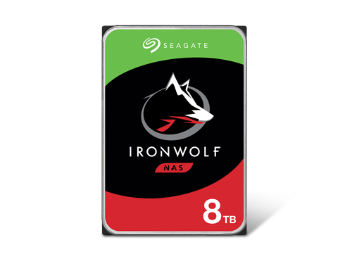 Seagate IronWolf 8TB NAS Hard Drive 7200 RPM 256MB Cache SATA 6.0Gb/s CMR 3.5" Internal HDD for RAID Network Attached Storage ST8000VN004