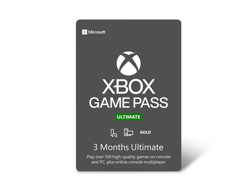 Xbox Game Pass Ultimate: 3 Month Membership US Registered Account Only (Digital Code)