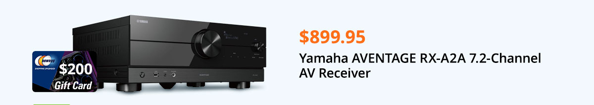 $899.95 Yamaha AVENTAGE RX-A2A 7.2-Channel AV Receiver