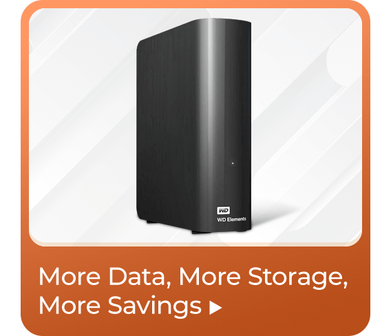More Data, More Storage, More Savings