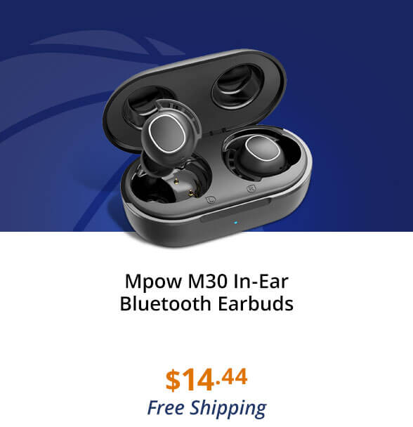 Mpow M30 In-Ear Bluetooth Earbuds