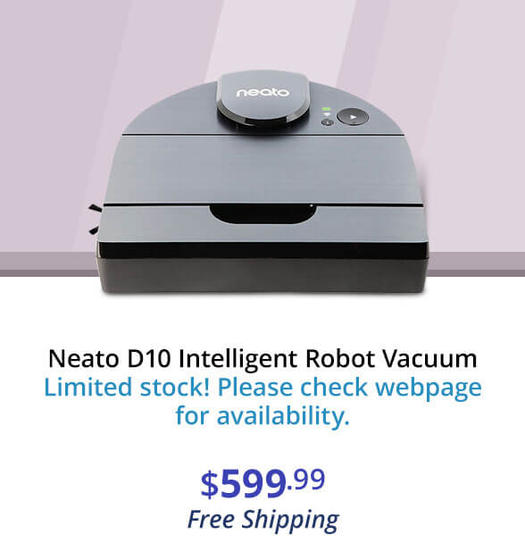 Neato D10 Intelligent Robot Vacuum