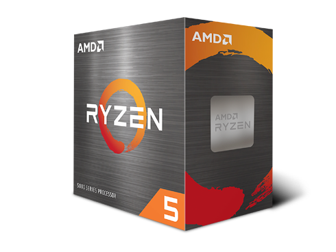 AMD Ryzen 5 5600X - Ryzen 5 5000 Series Vermeer (Zen 3) 6-Core 3.7 GHz Socket AM4 65W Desktop Processor - 100-100000065BOX