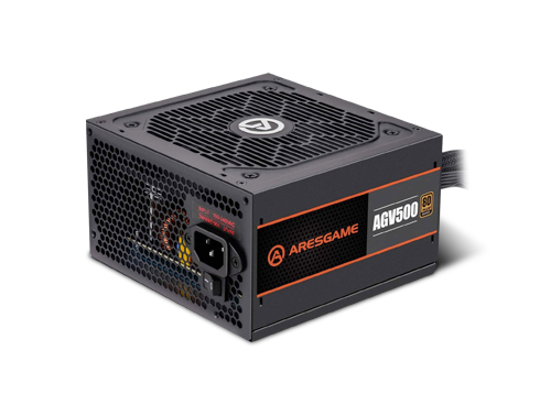 ARESGAME Power Supply 500W 80+ Bronze Certified PSU (AGV500)