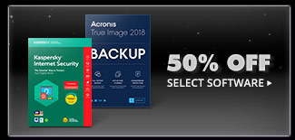 50% OFF SELECT SOFTWARE*