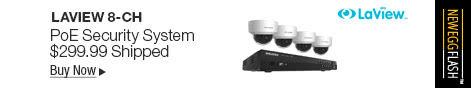 Newegg Flash � LaView 8-CH PoE Security System