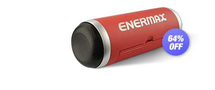 Enermax EAS01 Bluetooth Speaker (Red)