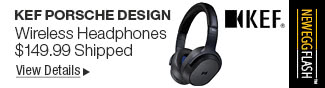 Newegg Flash - KEF Porsche Design Wireless Headphones