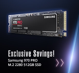 Samsung 970 PRO M.2 2280 512GB SSD