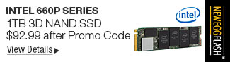 Newegg Flash - Intel 660p Series 1TB 3D NAND SSD