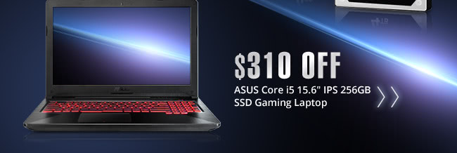 ASUS Intel Core i5 15.6" IPS 256GB SSD Gaming Laptop