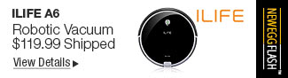 Newegg Flash - iLife A6 Robotic Vacuum