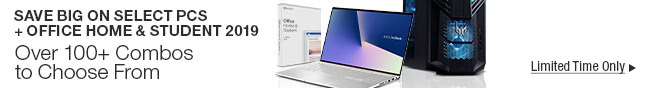 Save Big on Select PCs + Office Home & Student 2019