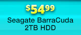 Seagate BarraCuda 2TB HDD