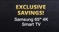 Samsung 65" 4K Smart TV