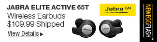 Newegg Flash - Jabra Elite Active 65t Wireless Earbuds