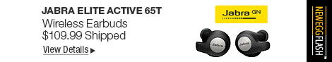 Newegg Flash - Jabra Elite Active 65t Wireless Earbuds