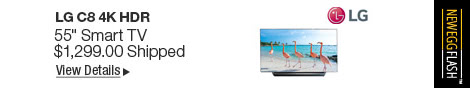 Newegg Flash - LG C8 4K HDR 55" Smart TV