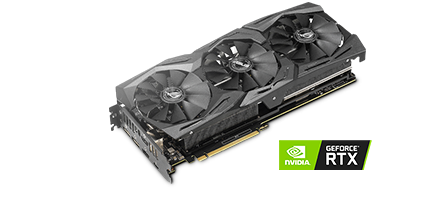 ASUS ROG Strix GeForce RTX 2070 DirectX 12 ROG-STRIX-RTX2070-O8G-GAMING 8GB 256-Bit GDDR6 Video Card