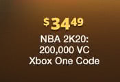 NBA 2K20: 200,000 VC Xbox One Code