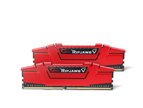 G.SKILL Ripjaws V Series 16GB (2 x 8GB) DDR4 3600 (PC4 28800) Desktop Memory, F4-3600C19D-16GVRB