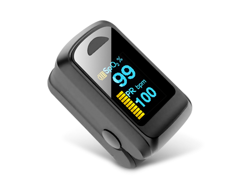 Fingertip Pulse Oximeter Oxygen Saturation Meter SPO2 PR Blood Monitor Finger, US Shipping