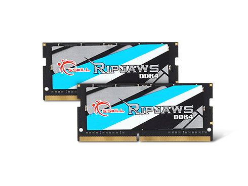 G.SKILL Ripjaws Series 32GB (2 x 16GB) DDR4 2400 (PC4 19200) Laptop Memory, F4-2400C16D-32GRS