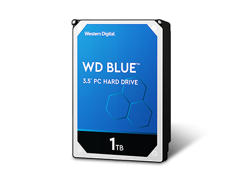 WD Blue 1TB Desktop Hard Disk Drive - 7200 RPM SATA 6Gb/s 64MB Cache 3.5 Inch