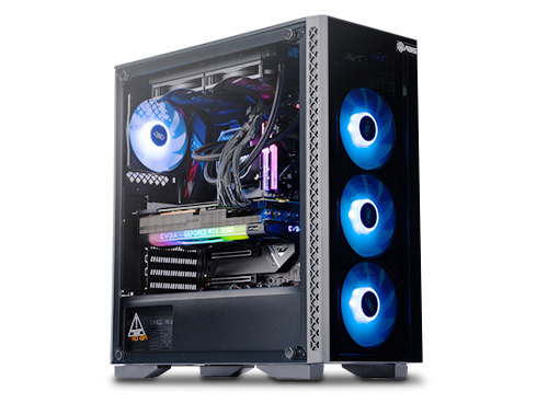 ABS Legend Gaming PC Intel i7 11700K, EVGA GeForce RTX 3090 FTW3 Ultra Gaming G.Skill TridentZ RGB 32GB DDR4 3200MHz, 1TB Intel M.2 NVMe SSD, EVGA CLC 240MM RGB AIO