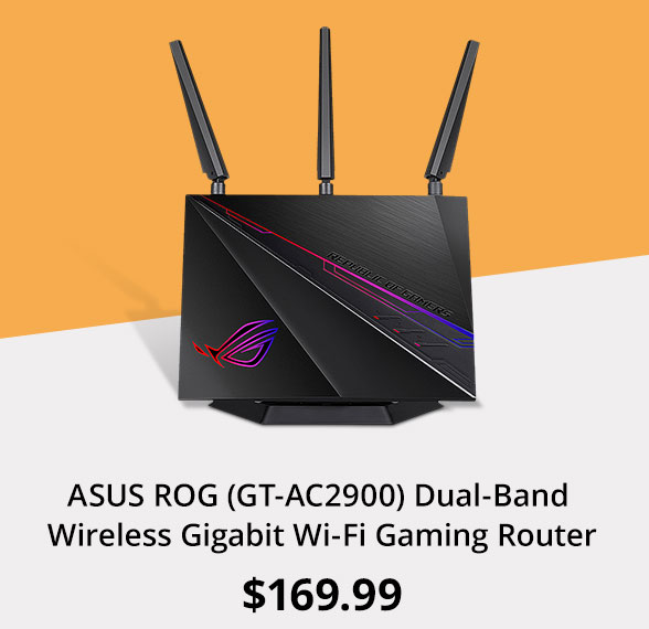 ASUS ROG (GT-AC2900) Dual-Band Wireless Gigabit Wi-Fi Gaming Router