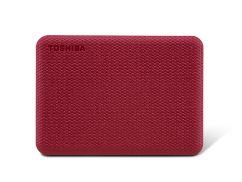 TOSHIBA 1TB Canvio Advance Portable External Hard Drive USB 3.0 Model HDTCA10XR3AA Red