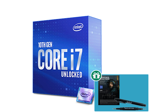 Intel Core i7-10700K Comet Lake 8-Core 3.8 GHz LGA 1200 125W Desktop Processor w/ Intel UHD Graphics 630