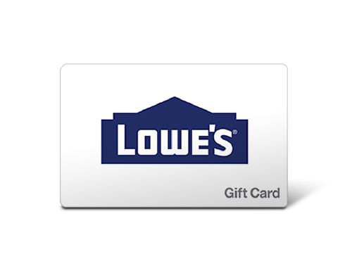 Lowe's $50 Gift Card - Digital Delivery