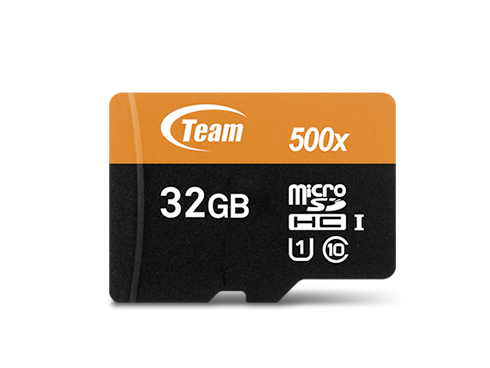 Team 32GB microSDHC UHS-I/U1 Class 10 Memory Card with Adapter, Speed Up to 80MB/s (TUSDH32GUHS03)