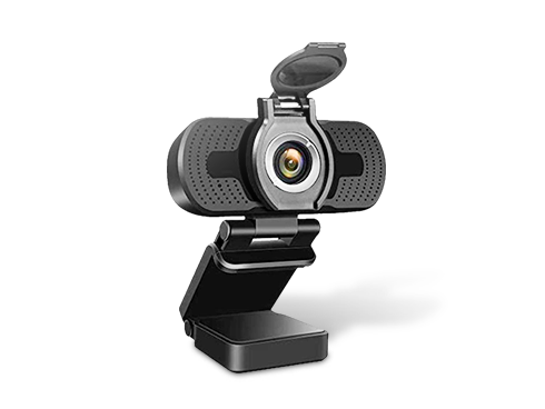 TROPRO 1080P Webcam for PC, Full HD Computer Camera with Cover, USB Web Cam with Microphone, Cover, Expandable Tripod, Streaming Camera for Skype, Streaming, Teleconference etc.