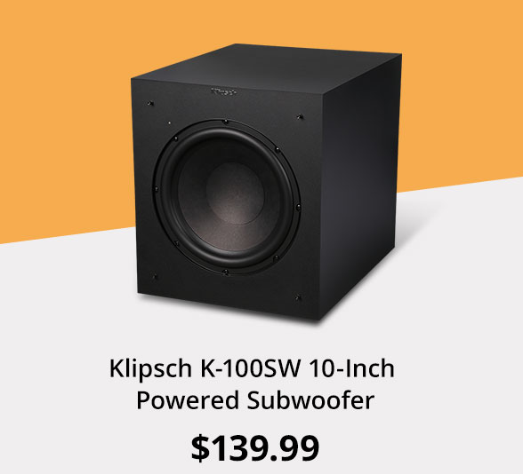 Klipsch K-100SW 10-Inch Powered Subwoofer