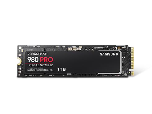 SAMSUNG 980 PRO M.2 2280 1TB PCI-Express Gen 4.0 x4, NVMe 1.3 Samsung V-NAND Internal Solid State Drive