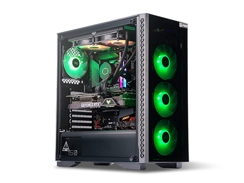 ABS Gladiator Gaming PC Intel i7 10700K, GeForce RTX 3080, G.Skill TridentZ RGB 16GB DDR4 3200MHz, 1TB Intel M.2 NVMe SSD, RGB AIO 240MM Cooler